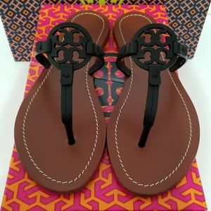 NIB Tory Burch Mini Miller Flat Thong Sandals 8